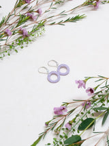 CELLULE Boucles d'oreilles boho chic colorées Maison Kunda