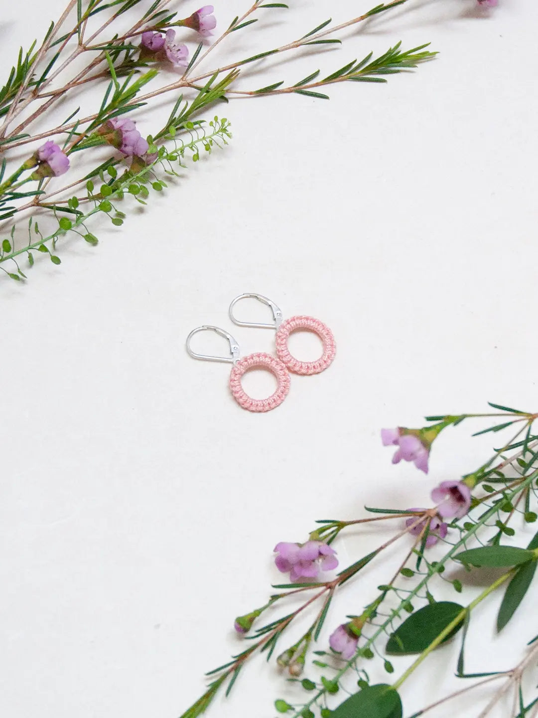 CELLULE Boucles d'oreilles boho chic colorées Maison Kunda