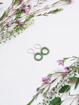 CELLULE Boucles d'oreilles boho chic colorées Maison Kunda