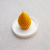 TORUS – Bougie en cire d’abeille jaune naturelle du Québec