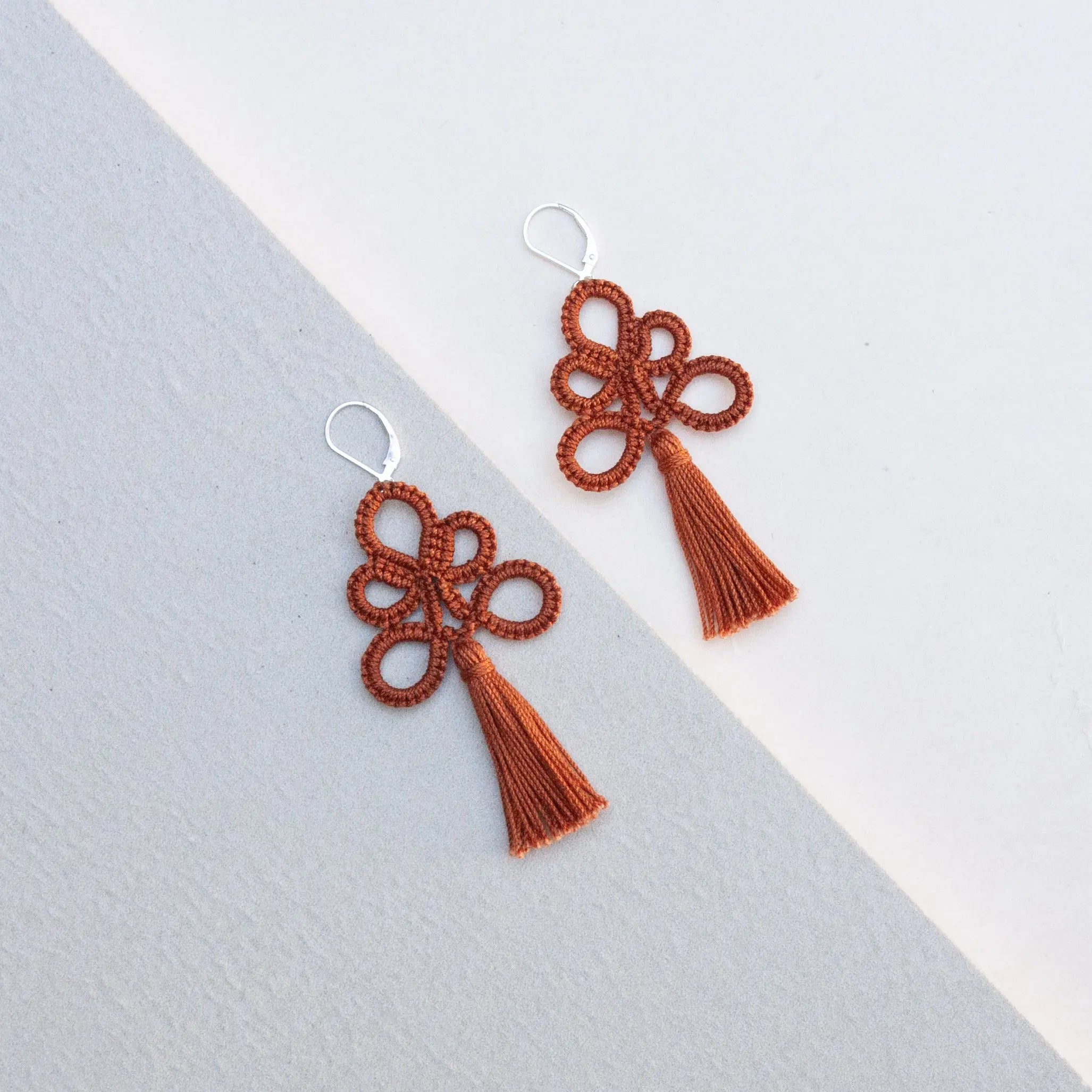 BOHO Boucles d'oreilles boho chic colorées Maison Kunda