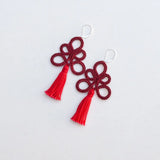 BOHO Boucles d'oreilles boho chic colorées Maison Kunda