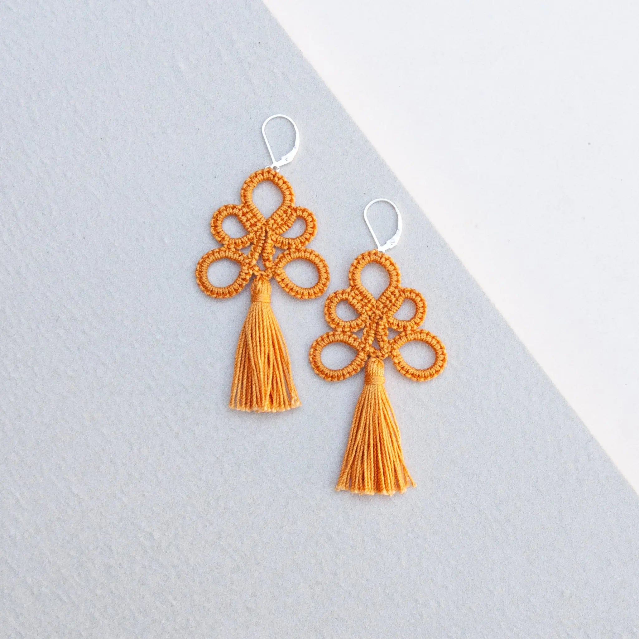 BOHO Boucles d'oreilles boho chic colorées Maison Kunda
