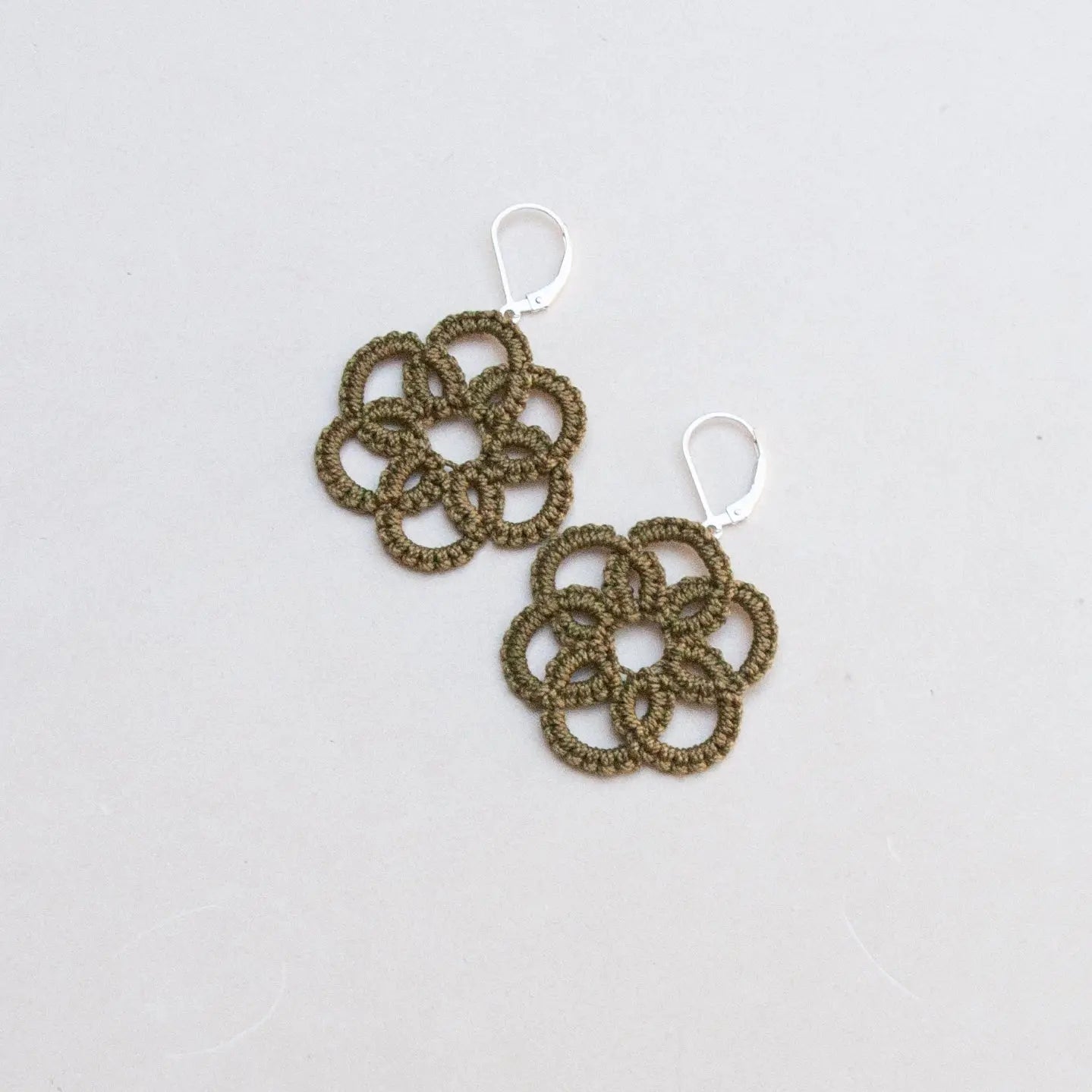 FLEUR DE VIE Boucles d'oreilles boho chic colorées Maison Kunda