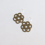 FLEUR DE VIE Boucles d'oreilles boho chic colorées Maison Kunda