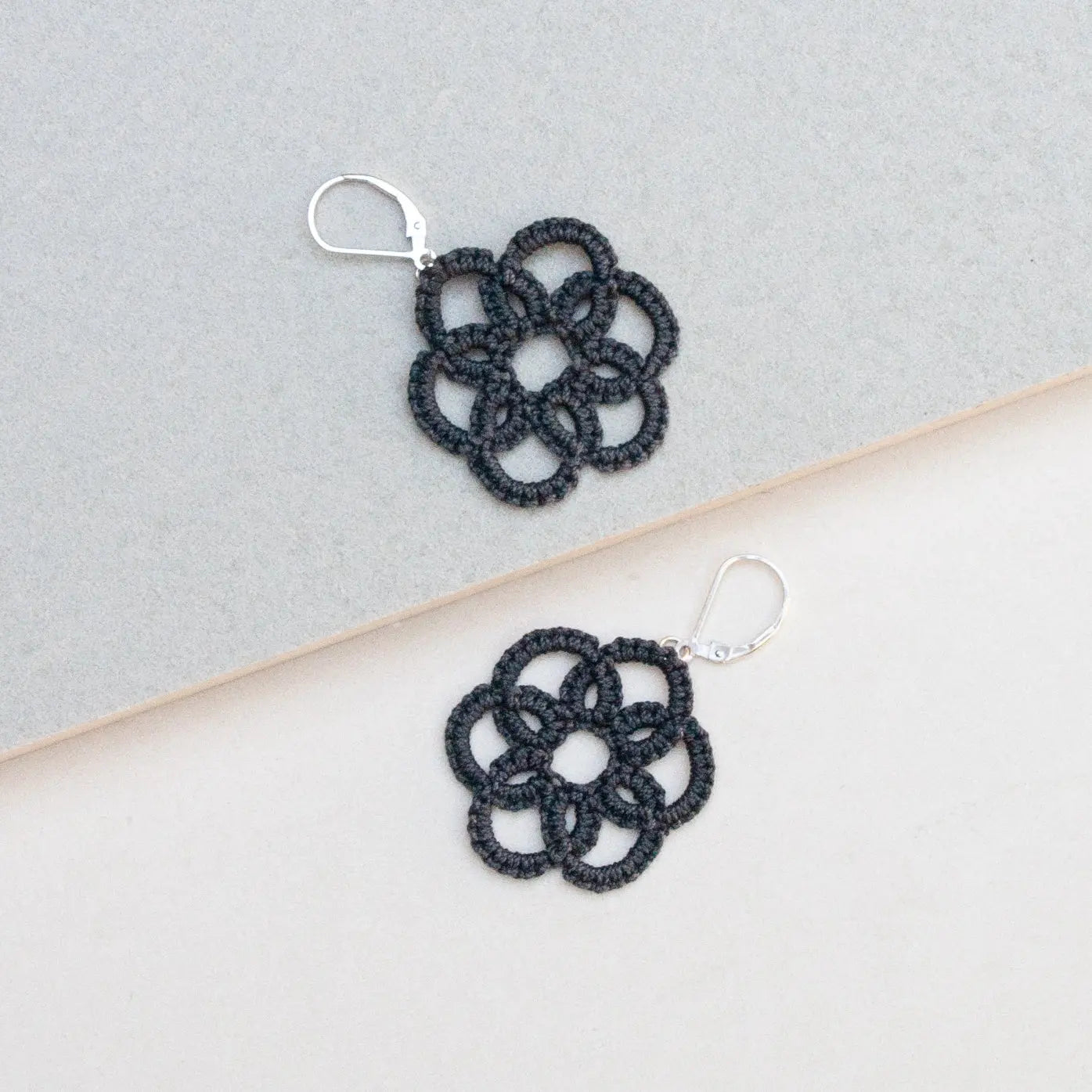 FLEUR DE VIE Boucles d'oreilles boho chic colorées Maison Kunda