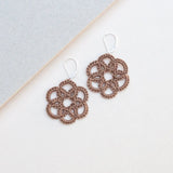 FLEUR DE VIE Boucles d'oreilles boho chic colorées Maison Kunda