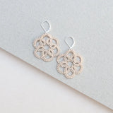 FLEUR DE VIE Boucles d'oreilles boho chic colorées Maison Kunda