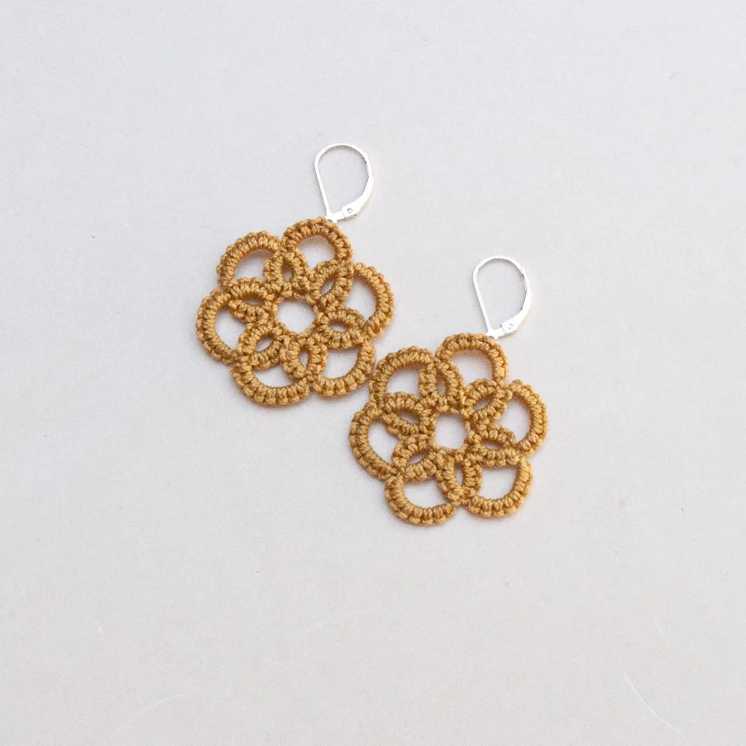 FLEUR DE VIE Boucles d'oreilles boho chic colorées Maison Kunda