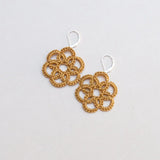 FLEUR DE VIE Boucles d'oreilles boho chic colorées Maison Kunda
