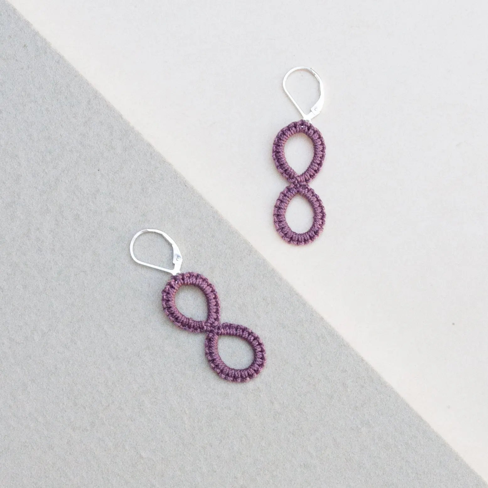 INFINI Boucles d'oreilles boho chic colorées Maison Kunda