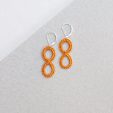 INFINI Boucles d'oreilles boho chic colorées Maison Kunda
