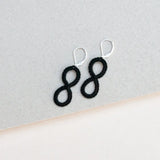 INFINI Boucles d'oreilles boho chic colorées Maison Kunda