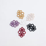 KOLAM Boucles d'oreilles boho chic colorées Maison Kunda