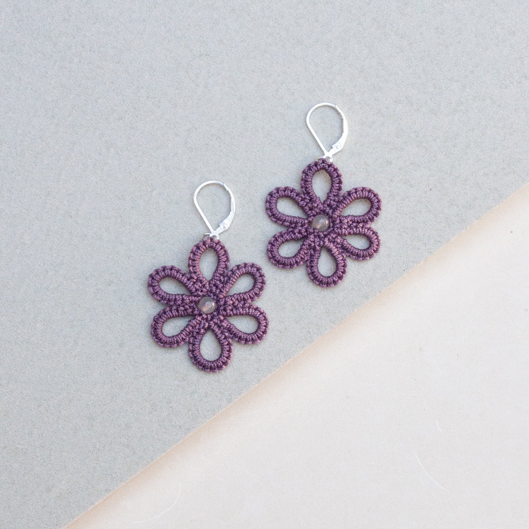 POÉSIE Boucles d'oreilles boho chic colorées Maison Kunda