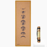 Tapis de yoga en liège Phases de lune