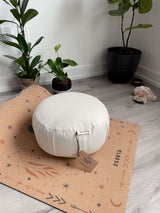 Coussin de méditation Zafu | Blanc ivoire